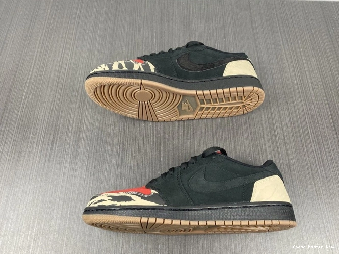 Air Low 1 Jordan SoleFly DN3400-001 x Carnivore 0714